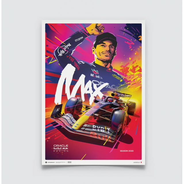 Red Bull Racing | Max Verstappen | Official Poster